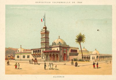 アルジェリア、万博1889、パリ 作： French School